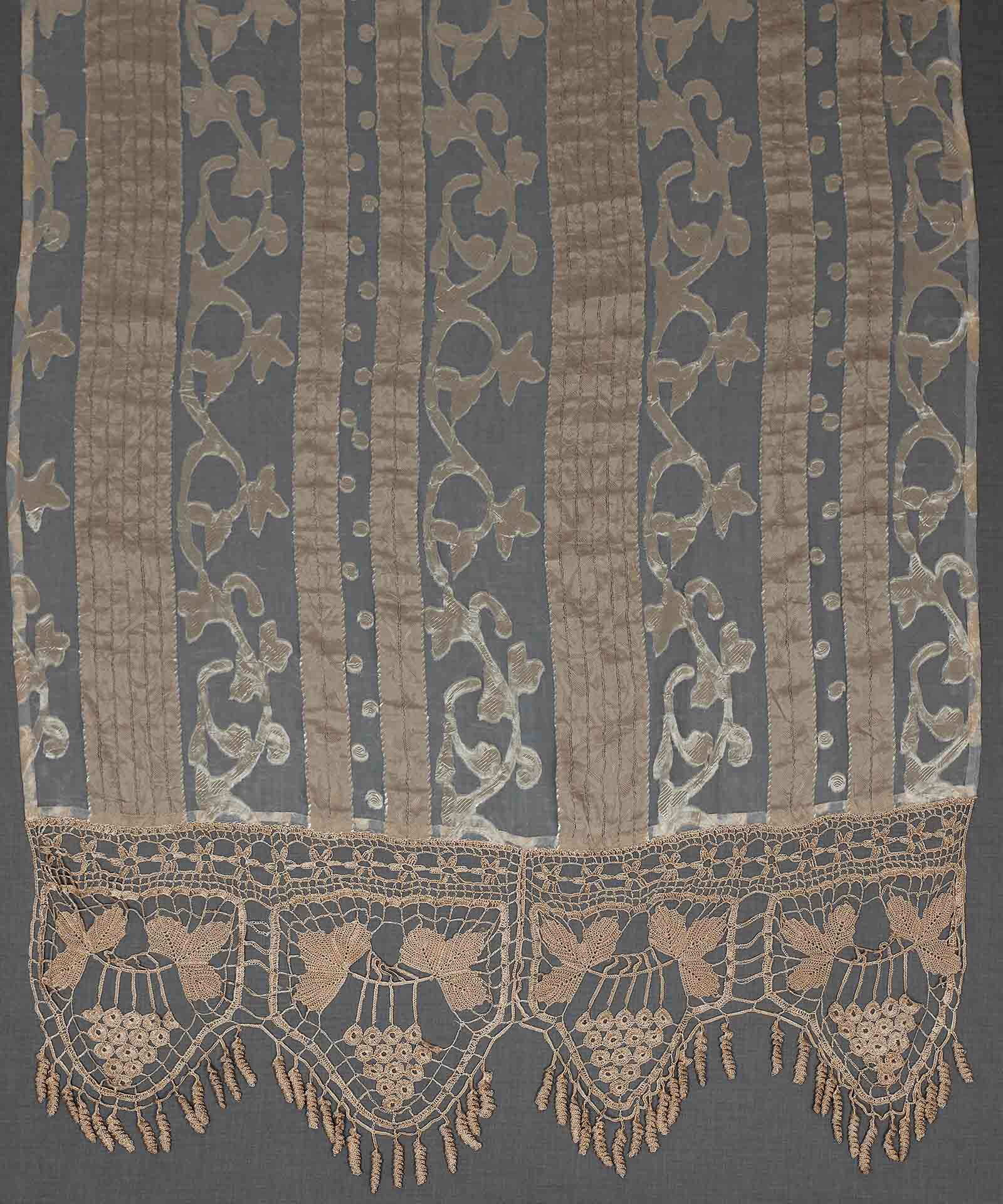 κουρτίνα 014 (90cm x 130cm) ecru με τιράντα