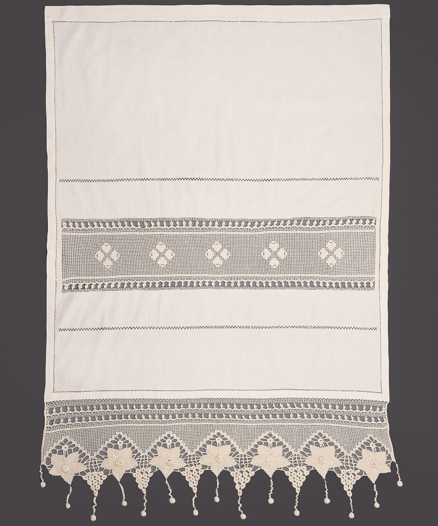κουρτίνα 027 (140cm x 260cm) ecru με τούνελ