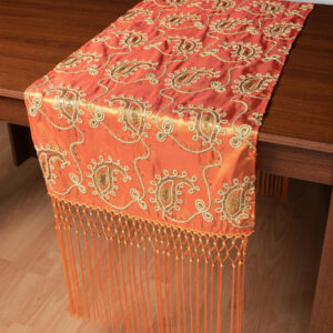Σατέν τραβέρσα 1028 (50cm x 210cm) πορτοκαλί