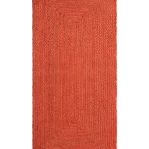 Χαλί γιούτα 1716 (60cm x 130cm) teracotta