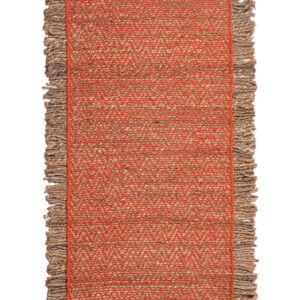 Χαλί γιούτα 1743 (70cm x 160cm) salmon