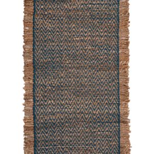 Χαλί γιούτα 1745 (70cm x 160cm) petrol