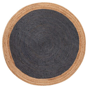 Χαλί γιούτα 1749 (150cm) natural/dark grey