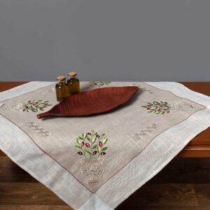 Καρέ 2625 (60cm x 60cm) κόκκινη ελιά