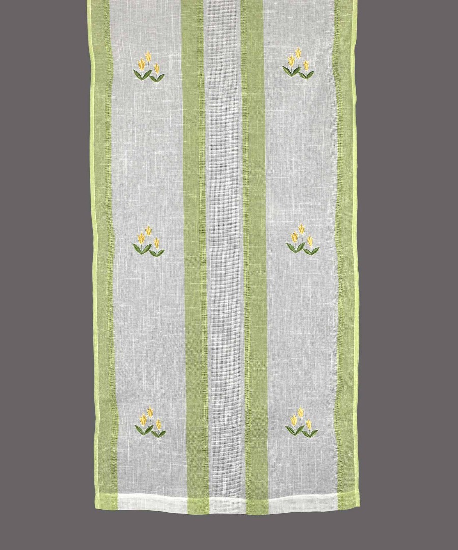 κουρτίνα 315 (180cm x 260cm) λαχανί με τιράντα