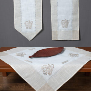 Τραπεζοκαρέ 3741 (135cm x 135cm) ivory