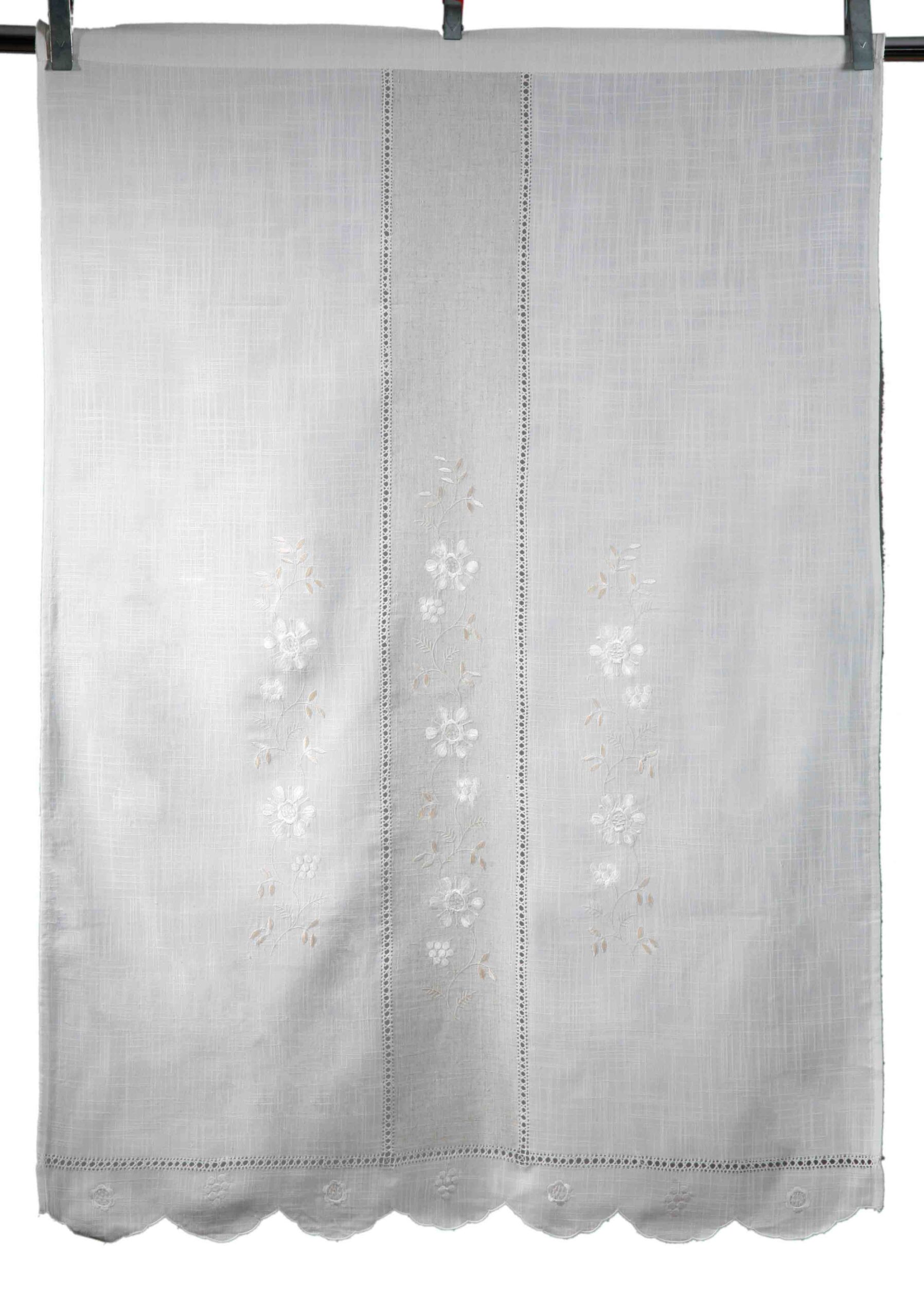 κουρτίνα 464 (200cm x 270cm) ivory/άμμου με τούνελ