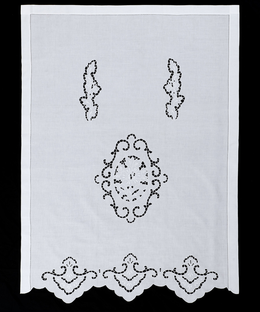 κουρτίνα 499 (200cm x 300cm) λευκή με τούνελ