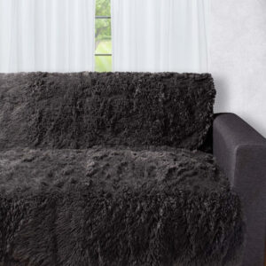 Διακοσμητικό μαλλιαρό ριχτάρι 5336 (145cm x 195cm) ανθρακί