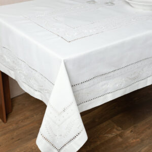 Τραπεζομάντηλο 601 (175cm x 220cm) λευκό