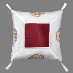 Μαξιλαροθήκη (40cm x 40cm) 612 ΧΜ-45 Μπορντώ