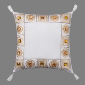 Μαξιλαροθήκη (40cm x 40cm) 612 ΧΝ-03 Λευκό