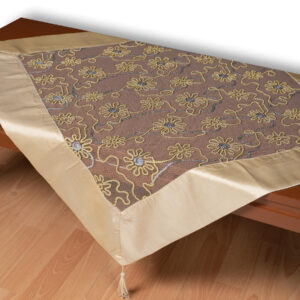 Τούλινο καρέ 7180 (85cm x 85cm) μπέζ