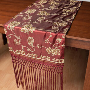 Σατέν τραβέρσα 7710 (50cm x 210cm) μπορντώ