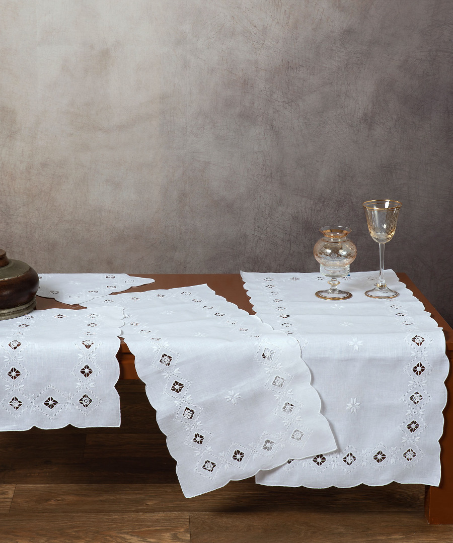 Χειροποίητο σετ 6 τεμαχίων 882 (40cm x 90cm/35cm x 76cm/30cm x 45cm x 2/35cm x 35cm x 2)