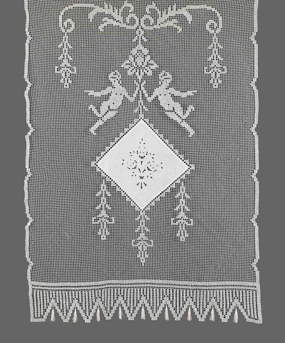 κουρτίνα BG11 TOSCAN (140cm x 260cm) λευκο με τούνελ