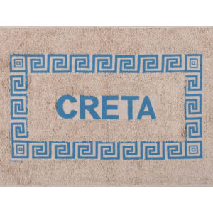 Πατάκι μαίανδρος Κρήτη (50cm x 80cm) σιέλ