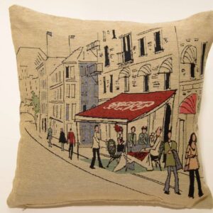 ΜΑΞΙΛΑΡΟΘΗΚΗ (45cm x 45cm) FRENCH BISTROT
