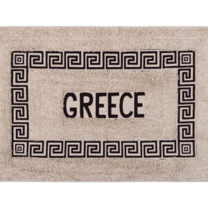 Πατάκι μαίανδρος Greece (40cm x 60cm) καφέ