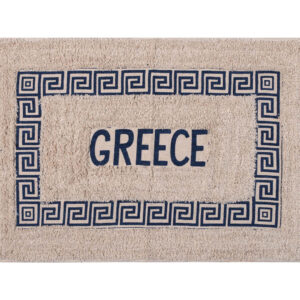 Πατάκι μαίανδρος Greece (40cm x 60cm) μπλέ