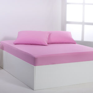 Βαμβακερό σεντόνι essentials (105cm x 200cm + 35cm) pastel levander