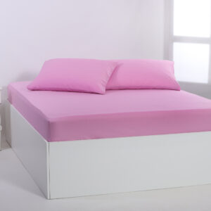 Βαμβακερό σεντόνι essentials (245cm x 267cm) pastel levander