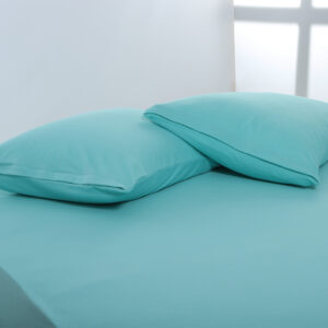 Ζευγάρι μαξιλαροθήκες jersey (50cm x 70cm) sea green