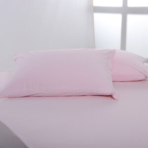 Ζευγάρι μαξιλαροθήκες jersey (50cm x 70cm) pink