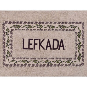 Πατάκι ελιά Λευκάδα (50cm x 80cm) καφέ