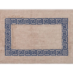 Πατάκι μαίανδρος σκέτο (50cm x 80cm) μπλέ