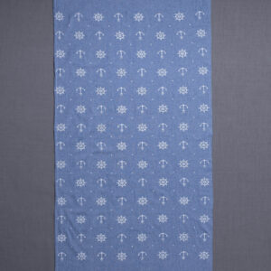 Pestemal sf1755 (90cm x 180cm) μπλέ