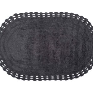 ΠΑΤΑΚΙ OVAL (60CM X 100CM) ΣΚΟΥΡΟ ΓΚΡΙ