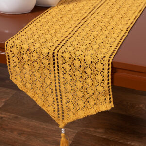Πλεκτή τραβέρσα c210 (32cm x 160cm) κροκί