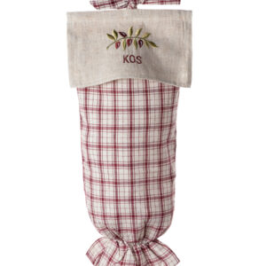 Σακουλοθήκη 1312 (23cm x 54cm) κόκκινο KOS