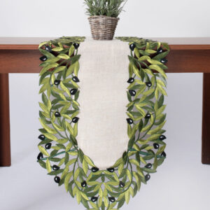Τραβέρσα 2353 (45cm x 170cm) μαύρη ελιά