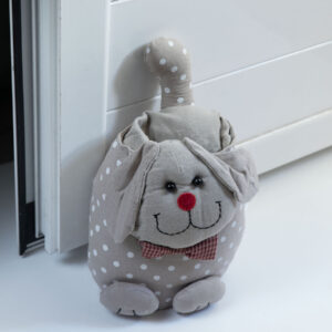 Doorstop σκύλος (20cm x 25cm) μπέζ