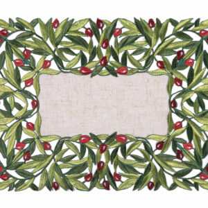 Σουπλά 2353 (35cm x 50cm) κόκκινη ελιά