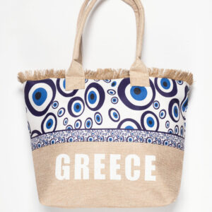Τσάντα με χερούλι (49cm x 15cm x 34cm) μάτι 1 GREECE
