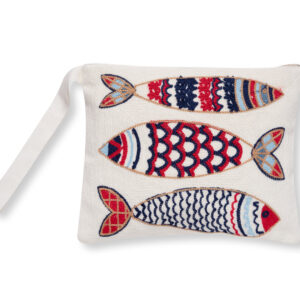 Πορτοφόλι αλυσοβελονιά (19cm x 25cm) πολύγαζο 257