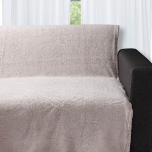 Διακοσμητικό fleece ριχτάρι 032B (150cm x 200cm) beige
