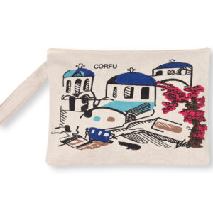 Πορτοφόλι καραβόπανο (30cm x 20cm) canvas 3 CORFU