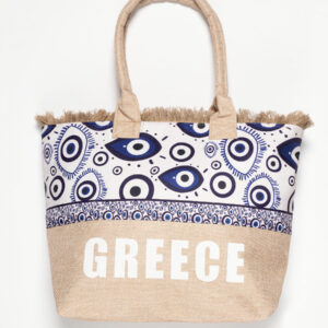Τσάντα με χερούλι (49cm x 15cm x 34cm) μάτι 2 GREECE