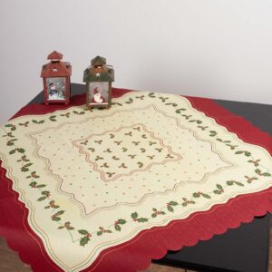 χριστουγεννιάτικο τραπεζομάντηλο (140cm x 180cm) γκι