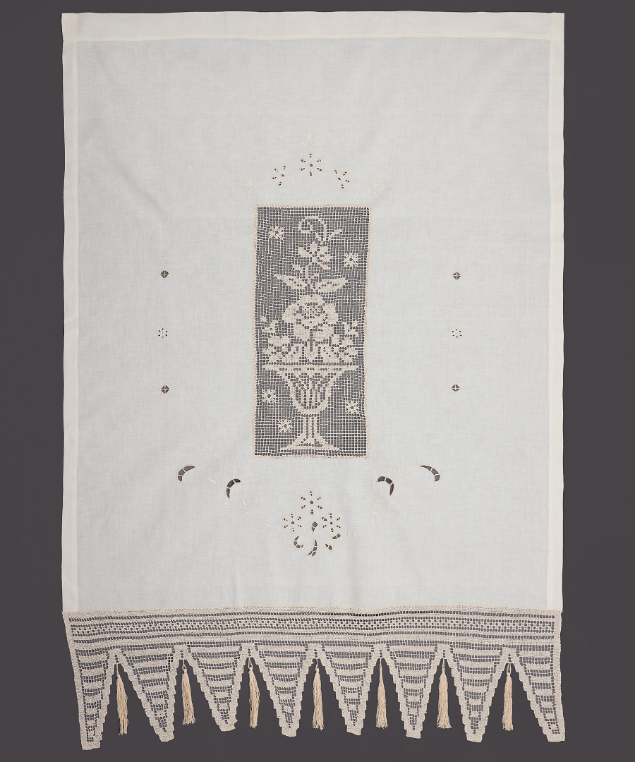 κουρτίνα GXFBG (160cm x 160cm) ecru με τούνελ