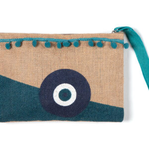 Πορτοφόλι γιούτα (19cm x 25cm) 4