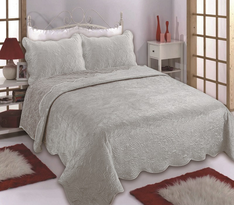 ΚΟΥΒΕΡΛΙ SUPERSOFT NX2212 (220cm x 240cm + 2 x 50cm x 70cm ) LIGHT GREY