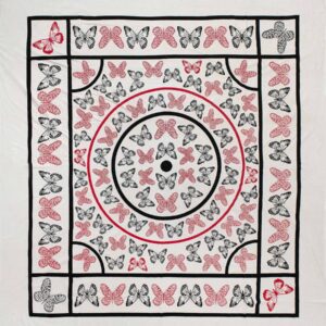 Pestemal διπλό (220cm x 240cm) 13 κόκκινο