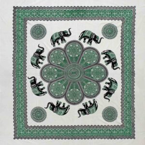 Pestemal διπλό (220cm x 240cm) 7 πράσινο