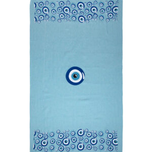 Pestemal nkp544 (90cm x 180cm) σιέλ