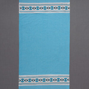 Pestemal με πετσέτα nkp707 (90cm x 180cm) τυρκουάζ